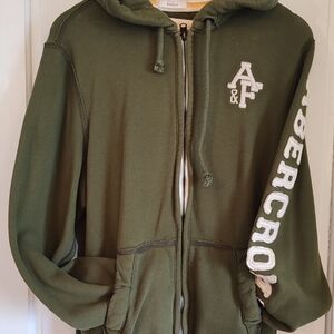 Abercrombie & Fitch Green Men's Hoodie